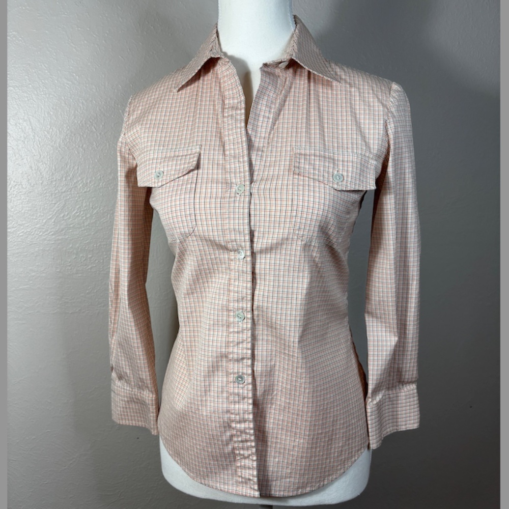 Theory Fitted Button Down Shirt - Picture 1 of 8